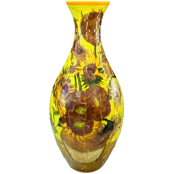 3D VASE PUZZLE TOY: DIVE INTO A WORLD OF FUN AND CREATIVITY AS YOU PIECE TOGETHER EACH ELEMENT, CRAFTING A BEAUTIFUL VASE THAT DOUBLES AS A STRESS - RELIEVING OUTLET - Image 1